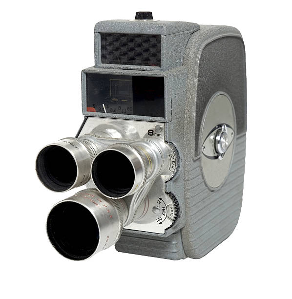 stary 8 mm aparat fotograficzny soczewka 3 - 8mm camera zdjęcia i obrazy z banku zdjęć