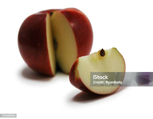 Apple Slice Stock Photo - Download Image Now - Apple - Fruit, Close-up, Cross Section