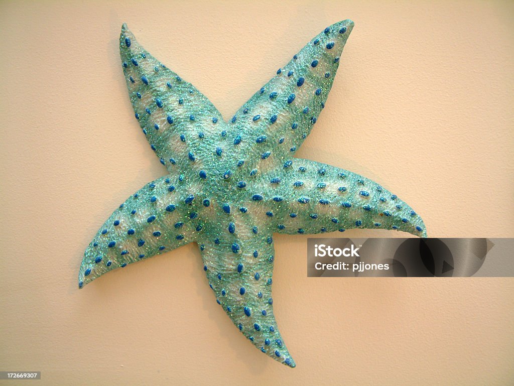 Estrella de mar azul - Foto de stock de Estrella de mar libre de derechos