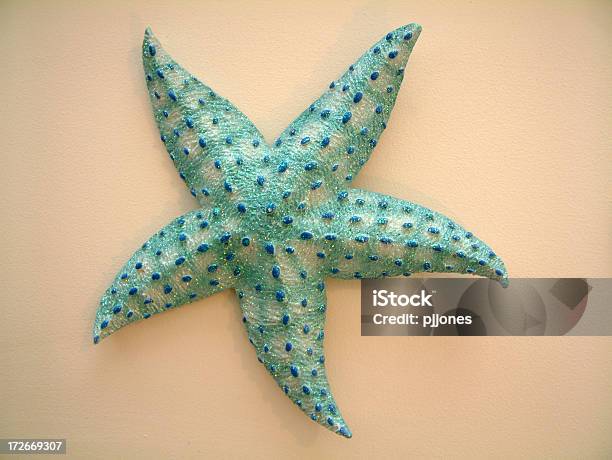 Estrella De Mar Azul Foto de stock y más banco de imágenes de Estrella de mar - Estrella de mar, Número 5, Afilado