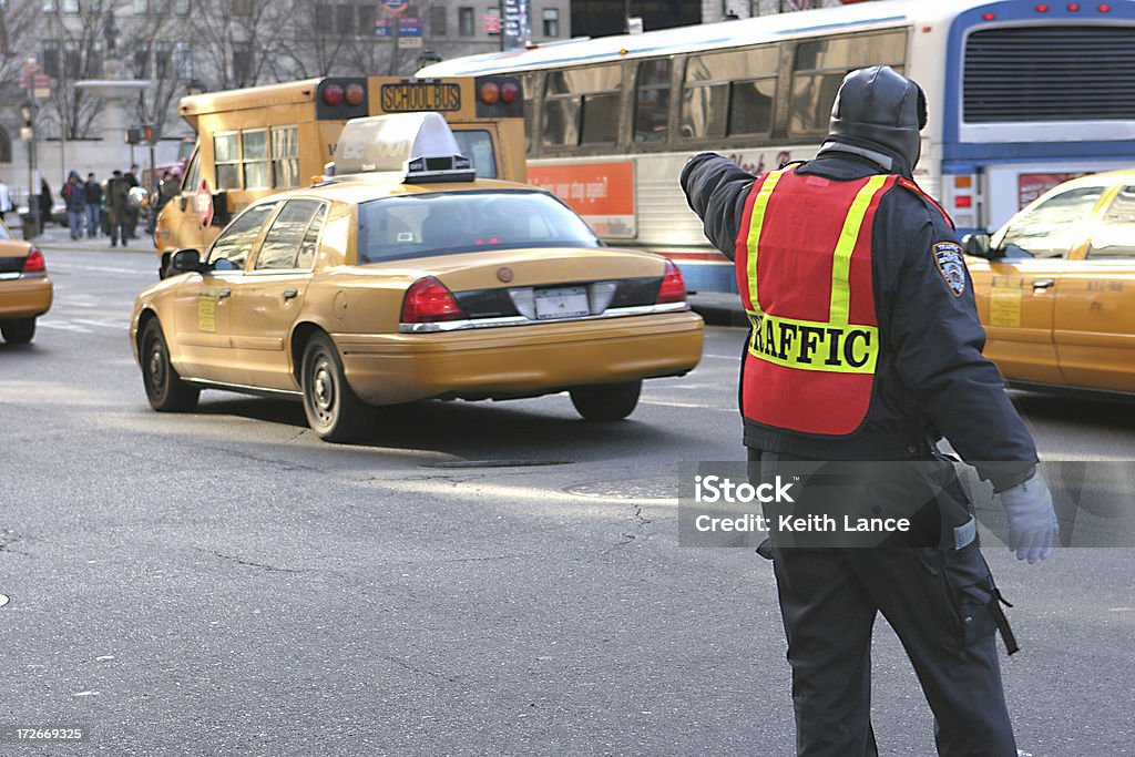 NY Guarda de Trânsito - Foto de stock de A caminho royalty-free