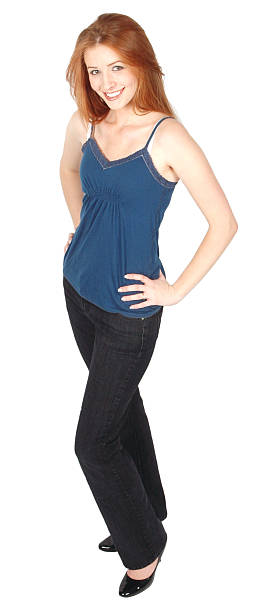istock Beautiful Young Woman, Full Body 172669557
