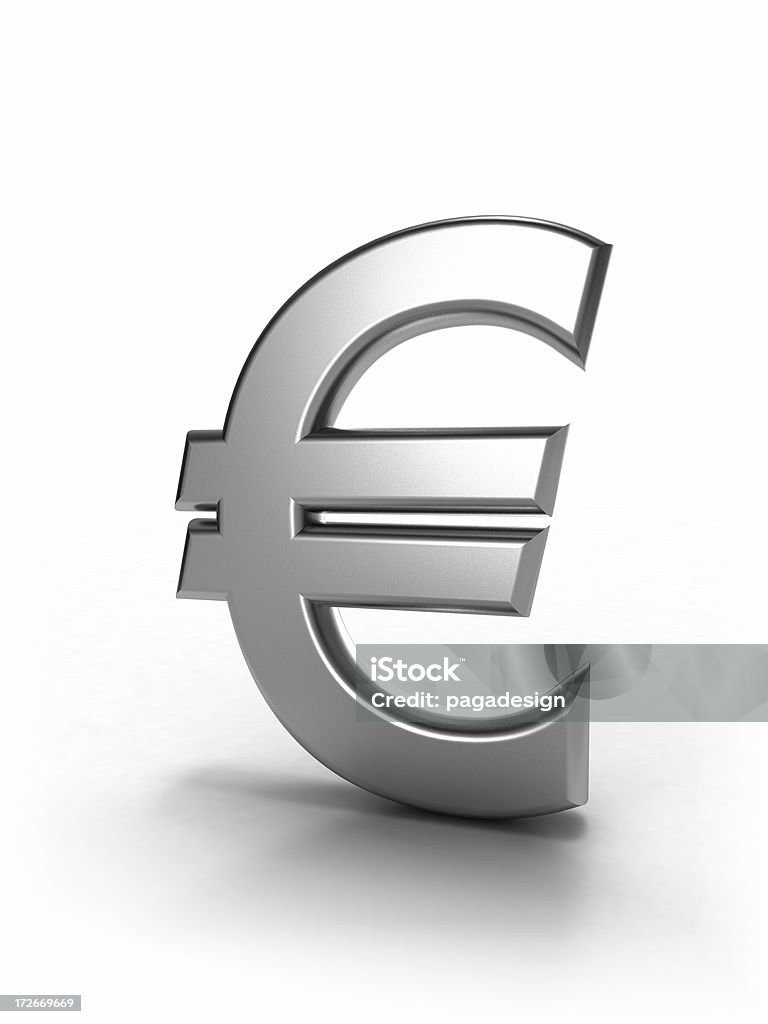 Señal de euro - Foto de stock de Clip Art libre de derechos