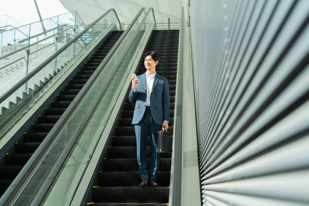 istock Young businessman on his way to work 1726699056