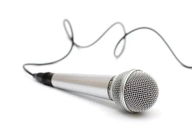 Photo of Microphone isolated