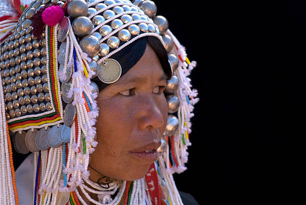 istock Akha Woman Close Up 172670035