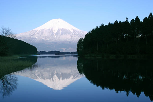 Mt Fuji stock photo