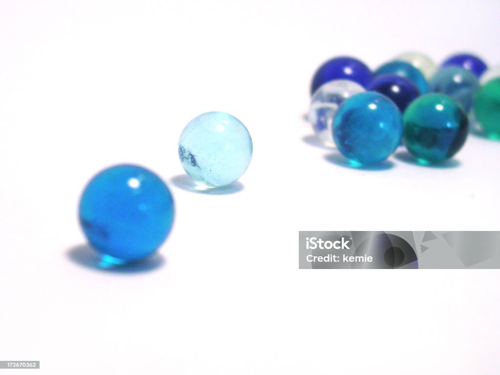 Синий мрамор - Стоковые фото Марблс роялти-фри