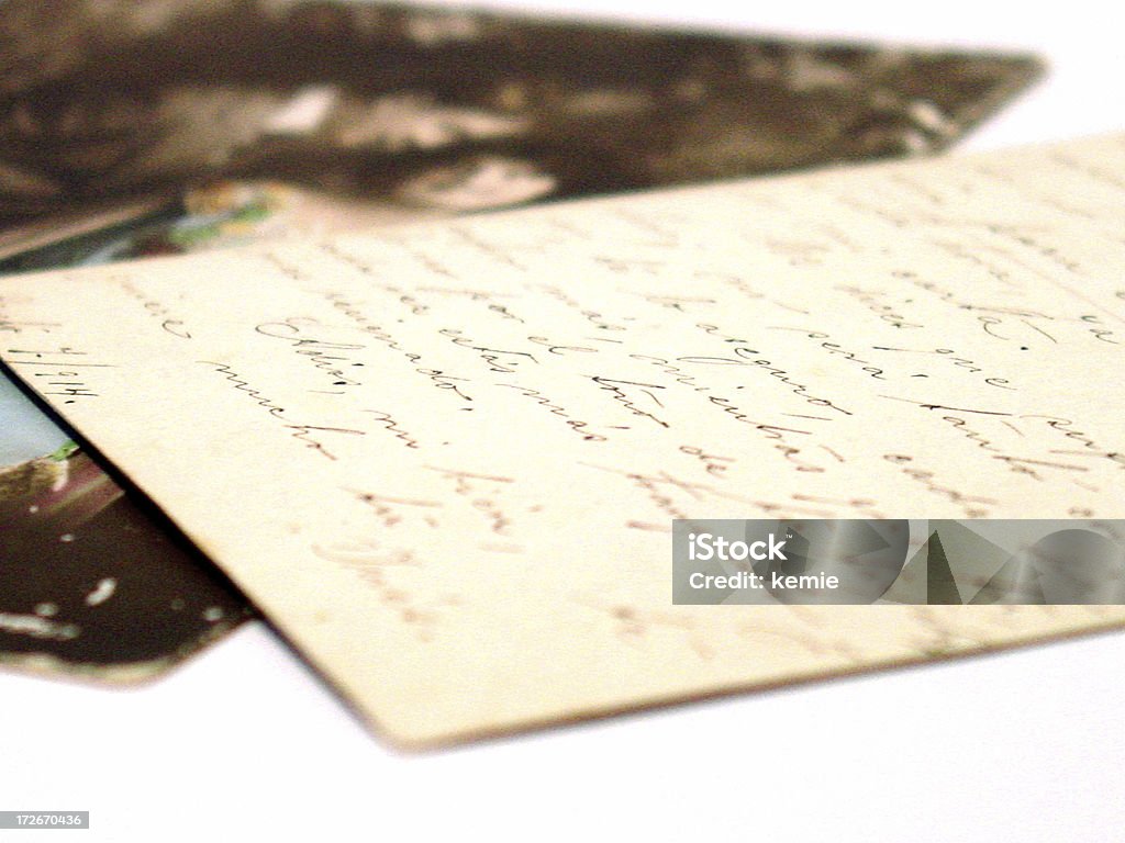 love letter - Lizenzfrei Handschrift Stock-Foto