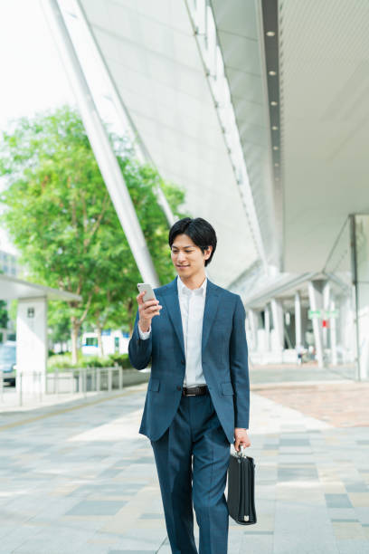 istock Young businessman on his way to work 1726704420