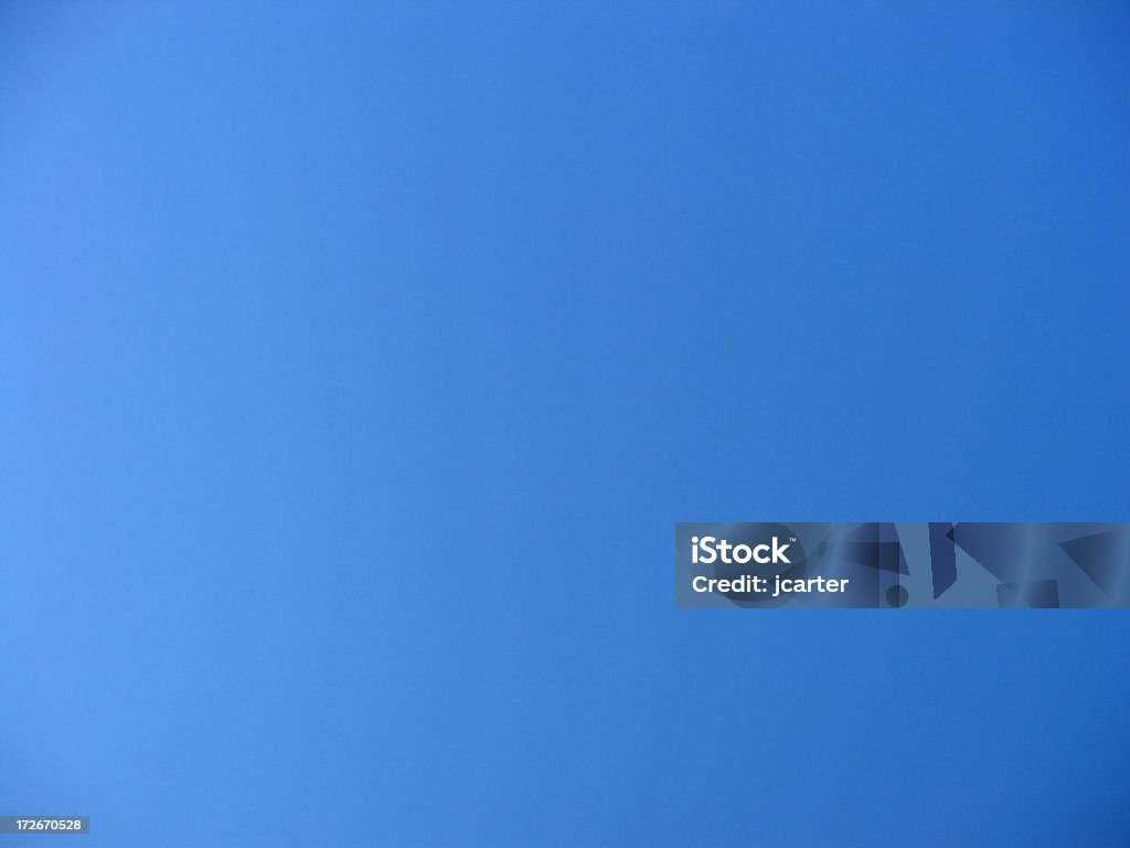 Davvero Blu Sky - Foto stock royalty-free di Blu