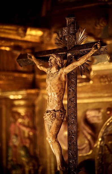 istock crucified christ sculpted on ivory 172670585