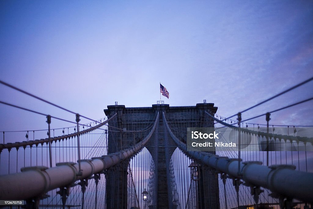 Pont de Brooklyn - Photo de Acier libre de droits