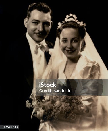 istock Vintage. Real wedding 172670733