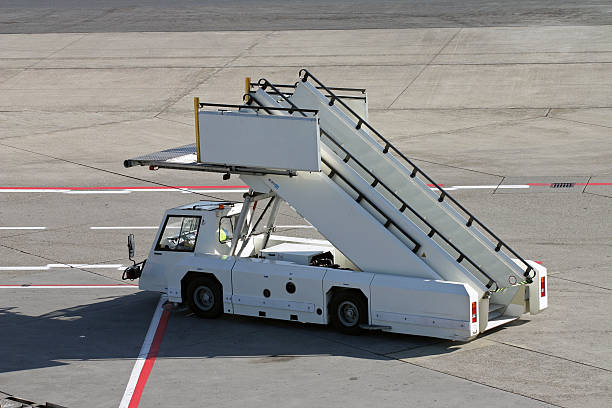 istock Mobile gangway for airplanes 172671228