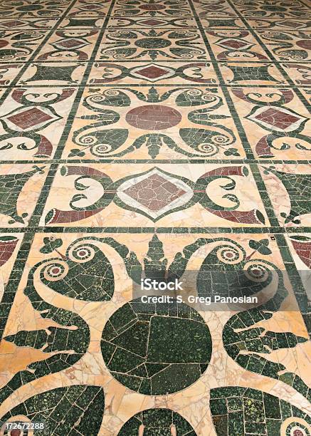 Pavimento A Mosaico Romano - Fotografie stock e altre immagini di Ambientazione esterna - Ambientazione esterna, Antica Roma, Antica civiltà
