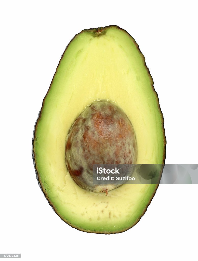 avocado metà - Foto stock royalty-free di Avocado Hass