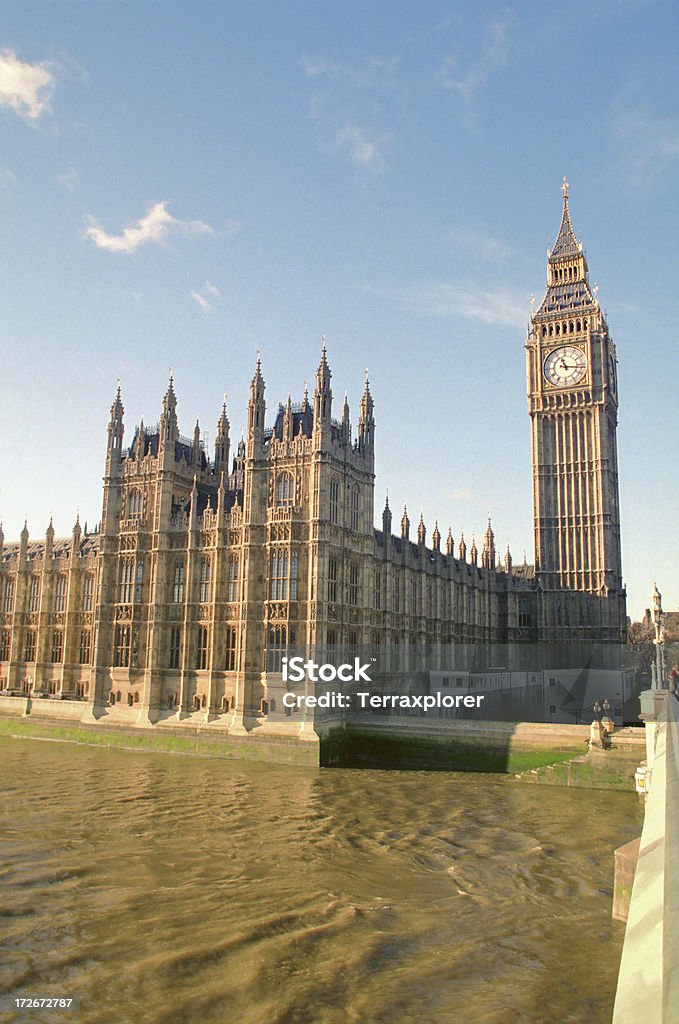 Big Ben e del fiume Tamigi - Foto stock royalty-free di Acqua