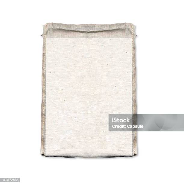 Linen Bag Stock Photo - Download Image Now - Burlap, Sewing, Backgrounds