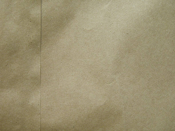 Brown Paper Bag Texture stock photo