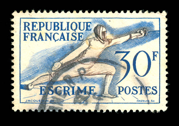 istock Stamp of France 172673070