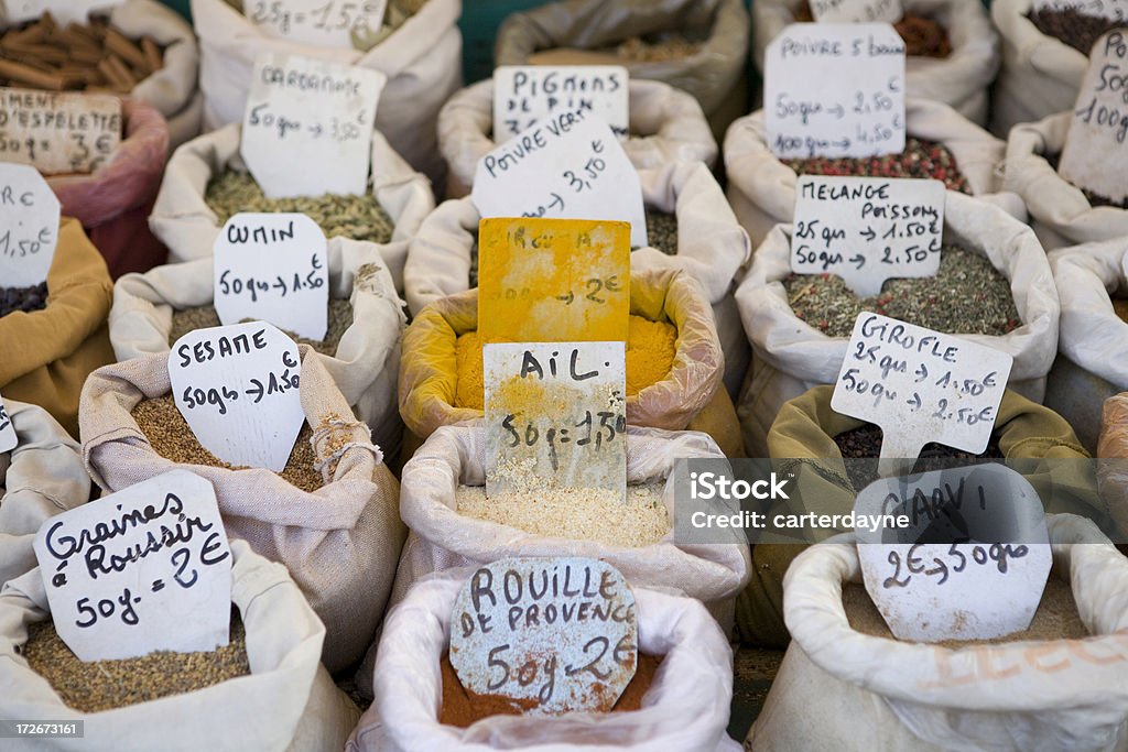 Бордо Франция Рынок специй (spice market - Стоковые фото Бордо роялти-фри