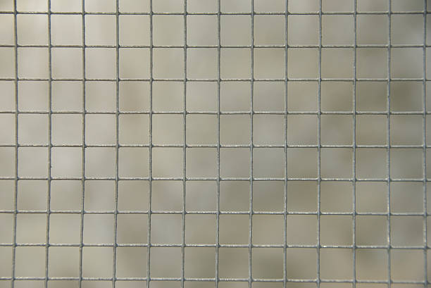 istock Fine Steel Mesh Fencing Full Frame Horizontal 172673176