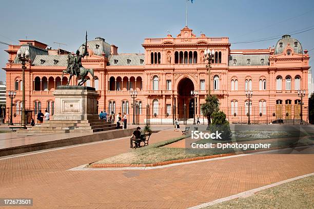 Casa Rosada Buenos Aires Argentina Foto de stock y más banco de imágenes de Buenos Aires - Buenos Aires, Casa Rosada, Plaza