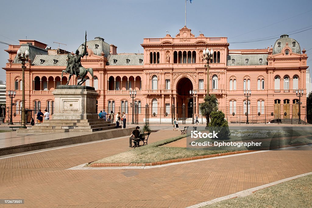 Casa Rosada, Buenos Aires, Argentina - Foto stock royalty-free di Buenos Aires