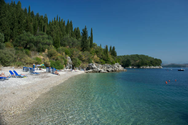 istock Agni Beach Scene Corfu Greece 172673612