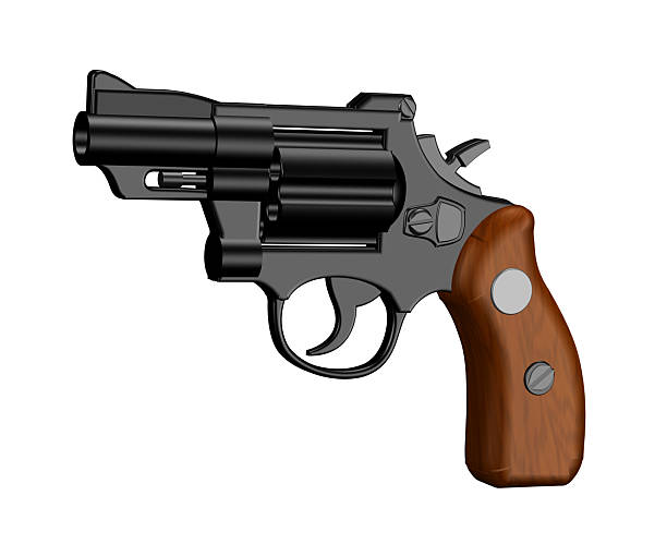 Gun (colt) stock photo