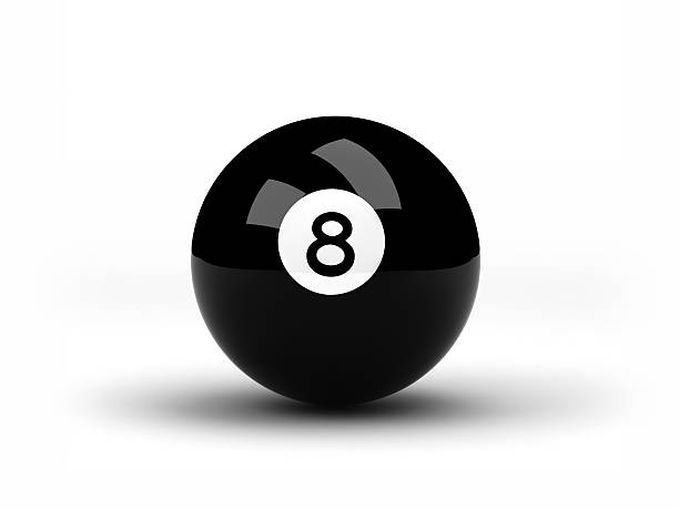 Black Eight pool ball Black Eight pool ball pool ball stock pictures, royalty-free photos & images