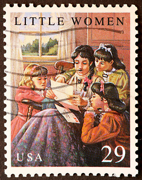 istock Little Women stamp 172674291