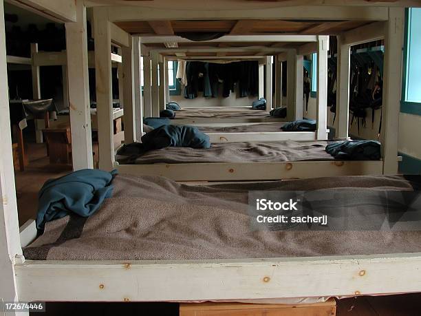 Old West Army Barracks Stock Photo - Download Image Now - Barracks, Bunkbed, Army