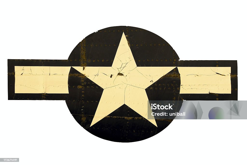 Emblema Estrela - Royalty-free Acabado Foto de stock