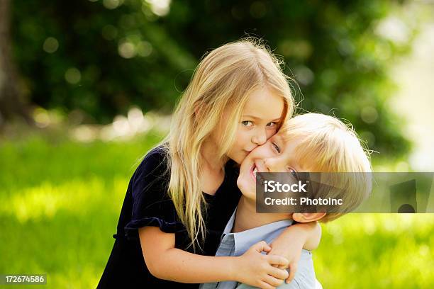 Brother And Sister Iii Stock Photo - Download Image Now - Beautiful People, Beauty, Blond Hair