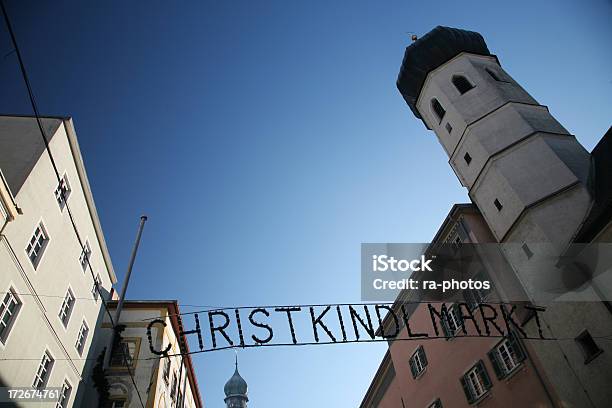 German Christmas Market Stock Photo - Download Image Now - Rosenheim, Architecture, Bavaria