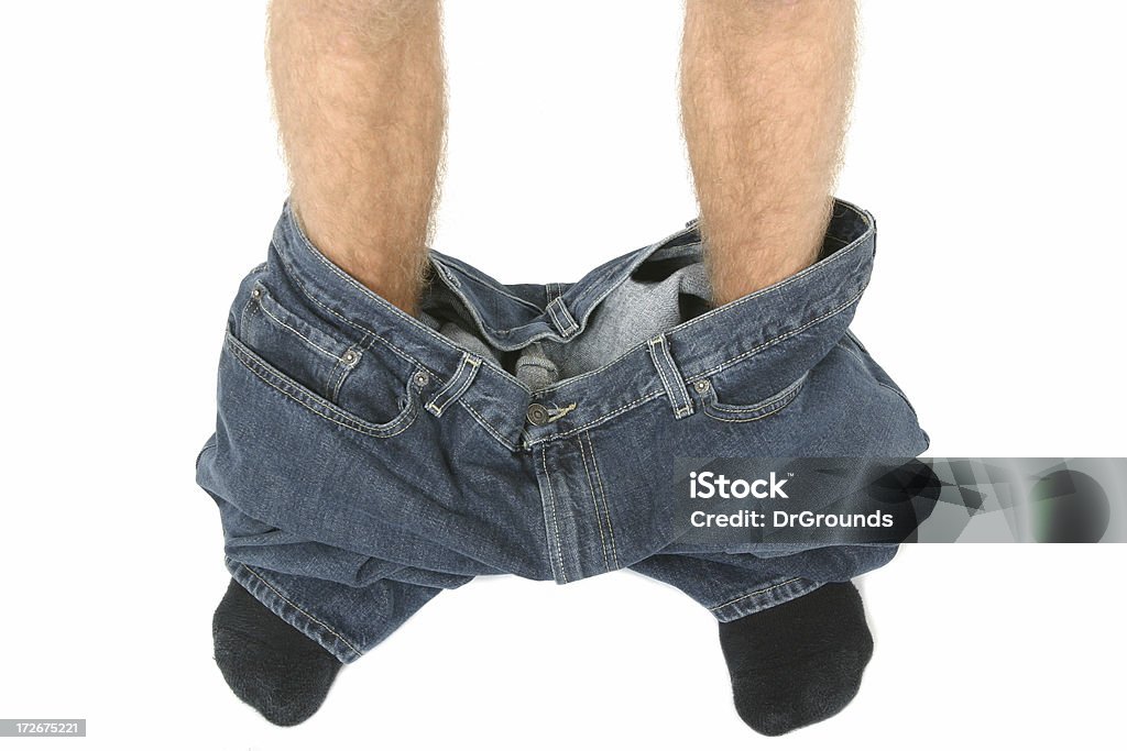 Na calça baixo - Foto de stock de Botão Start royalty-free