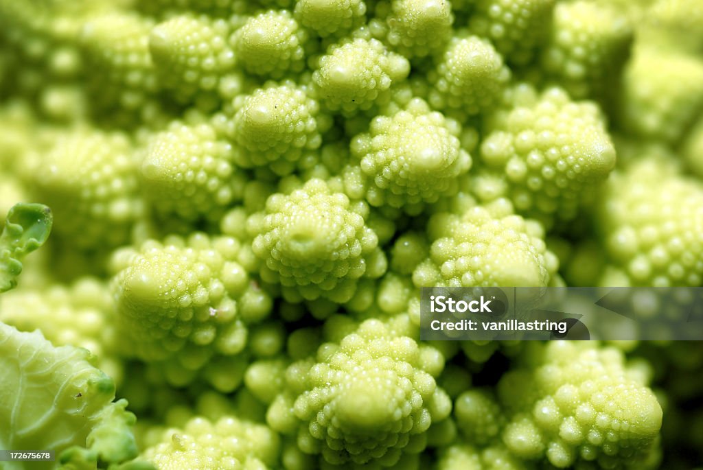 Bébé Romanesco (gros plan - Photo de Aliment cru libre de droits