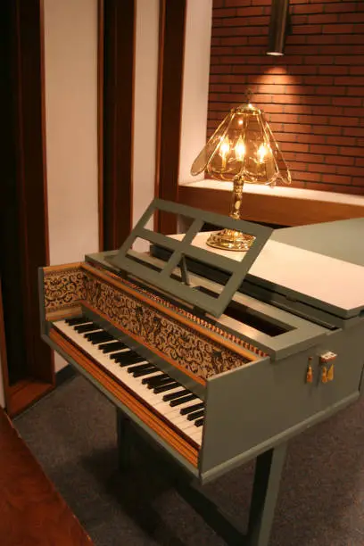 Antique harpsichord