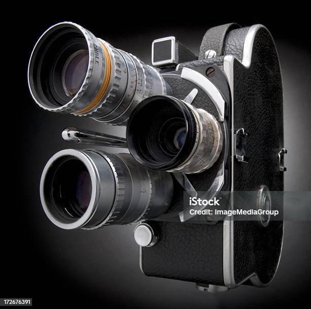 Paillard Bolex Movie Camera Stock Photo - Download Image Now - Abstract, Adult, Analog