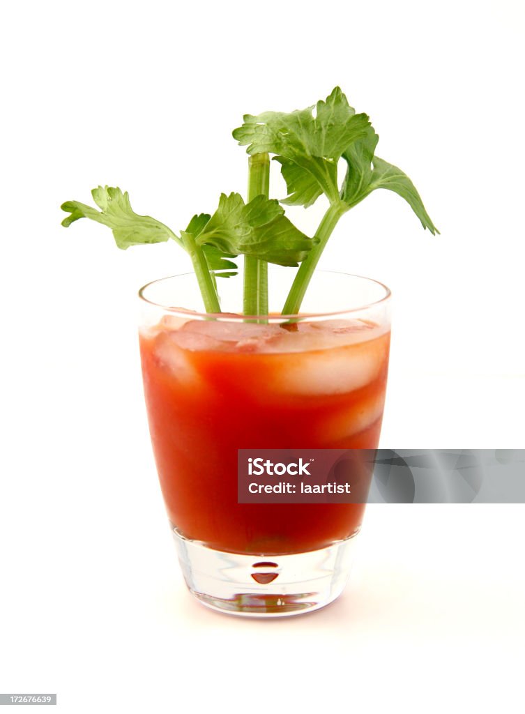 cocktail de série: Runner's marca. - Royalty-free Bloody Mary Foto de stock