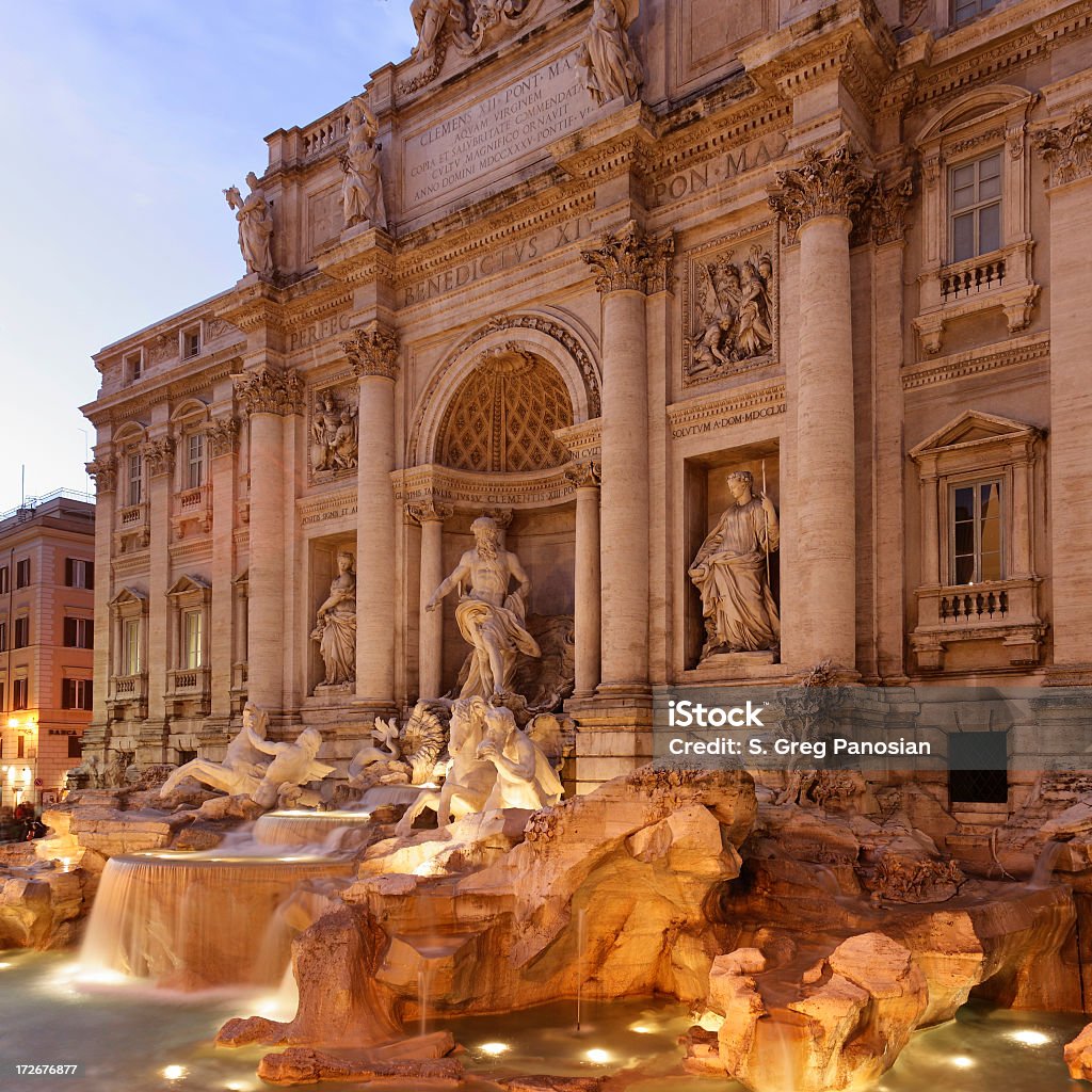 Fontaine de Trevi - Photo de Architecture libre de droits