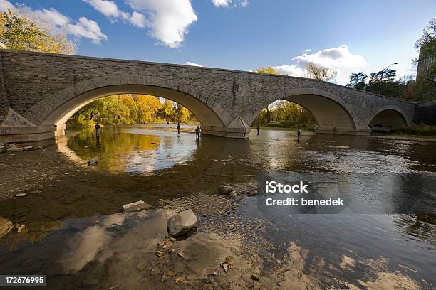 Antiguo Puente De Piedra Foto de stock y más banco de imágenes de Toronto - Toronto, La carrera del salmón, Pescar