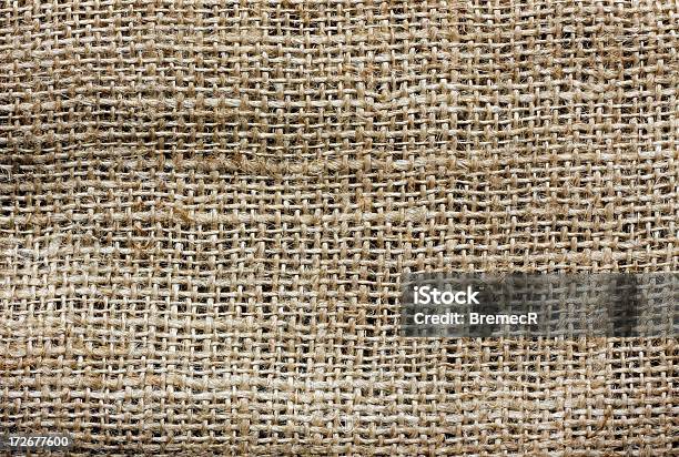 Burlap Stock Photo - Download Image Now - Backgrounds, Bag, Blank