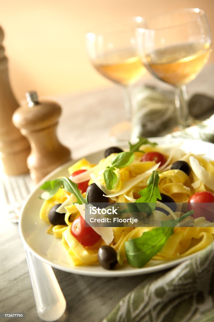 Włoski zdjęcia: Tagliatelle wegetariańskie - Zbiór zdjęć royalty-free (Bez ludzi)
