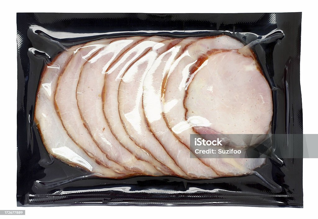 bacon canadien - Photo de Emballage sous-vide libre de droits