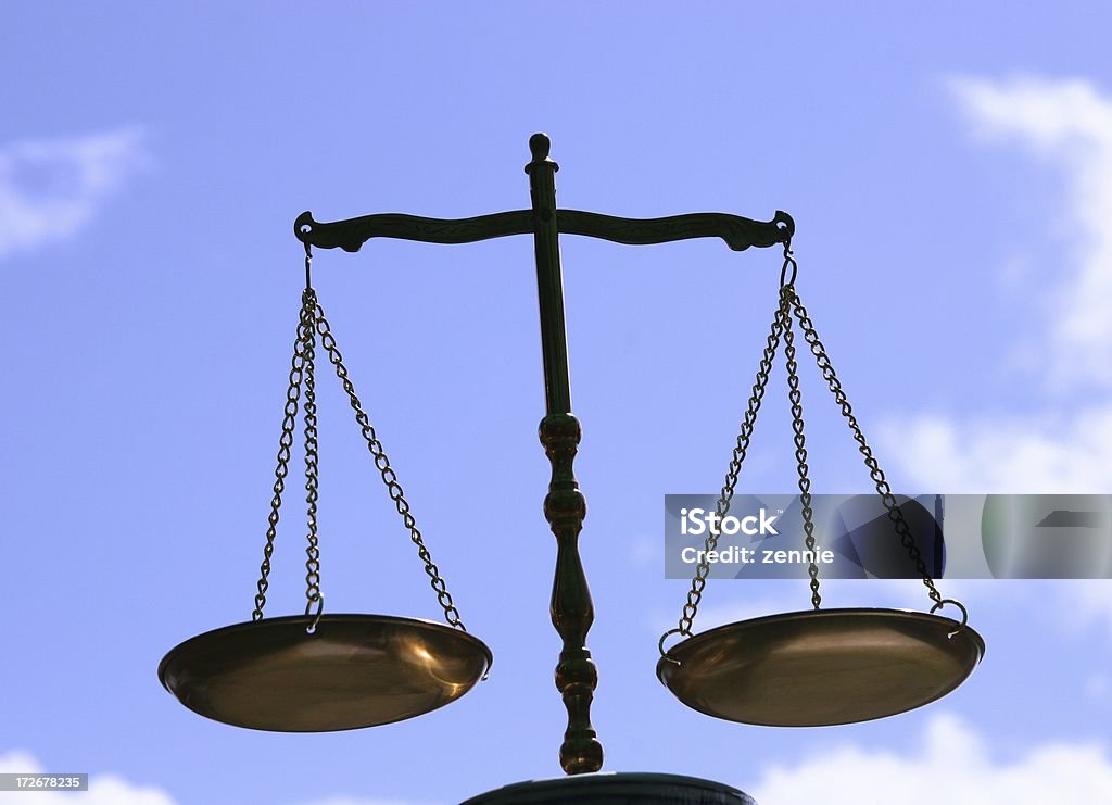 Équilibre, de la Justice, signe de la Balance, Bleu ciel - Photo de Autorité libre de droits