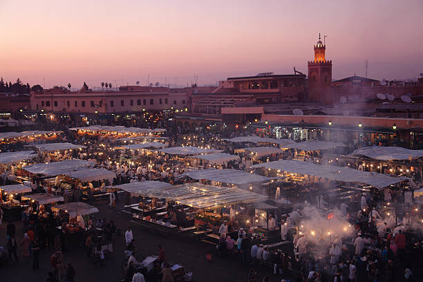 istock Marrakesh by Evening, Djemaa el-Fna Square 172678603