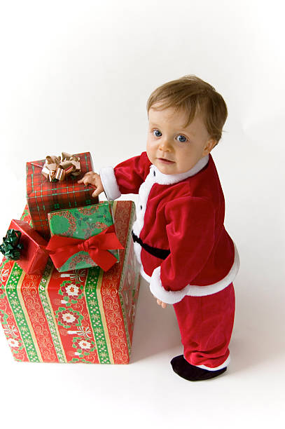 istock LIttle Santa with Gifts 172679294